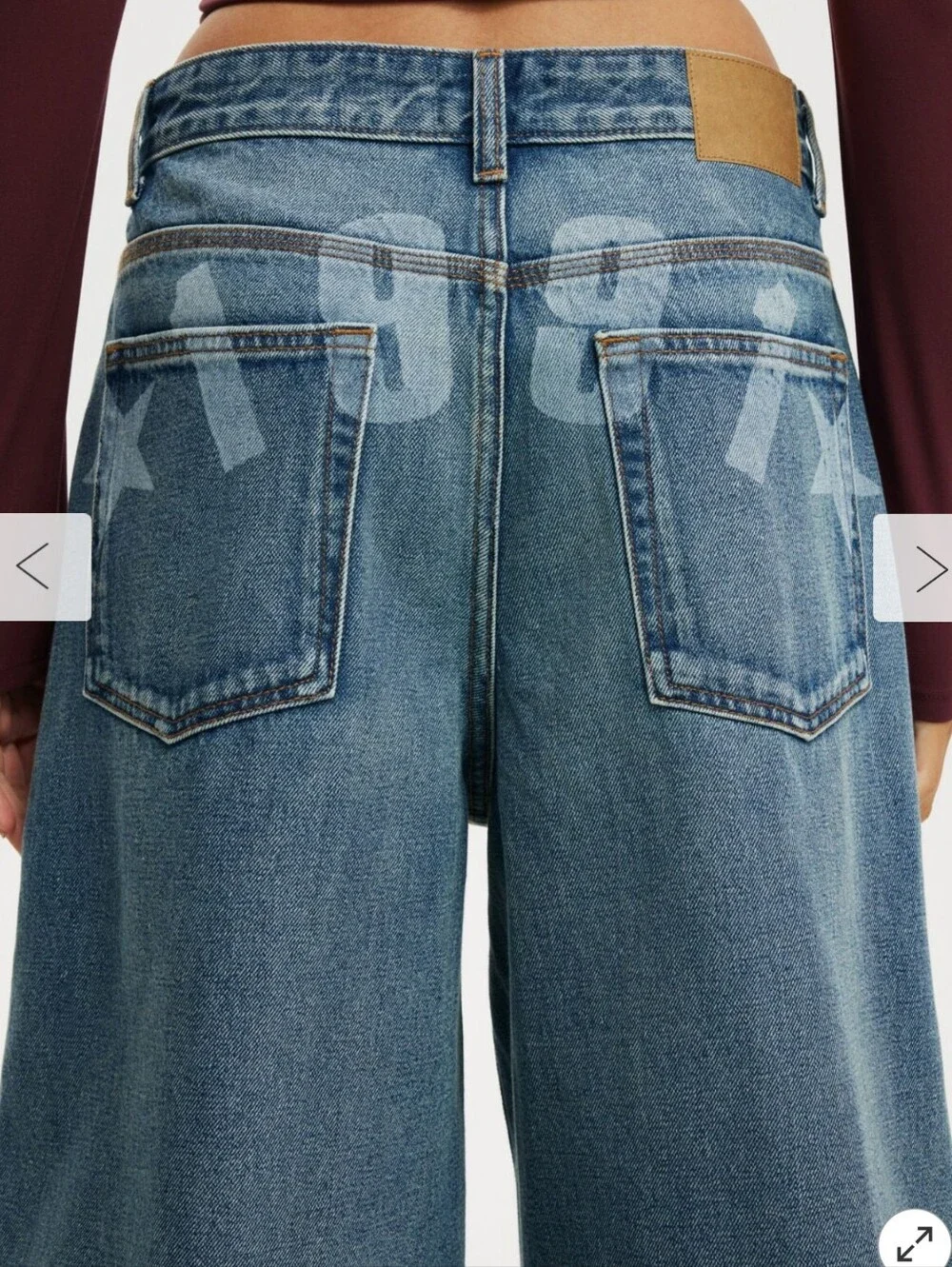 NWT 91 Baggy Denim Jort
